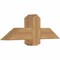Ekena Millwork Eugene Smooth Timber Gable Bracket, Western Red Cedar, 36"W x 12"H x 5 1/2"D x 5 1/2"F, 8/12 Pitch GBW036X12X0606EUG00SWR - alternate 5